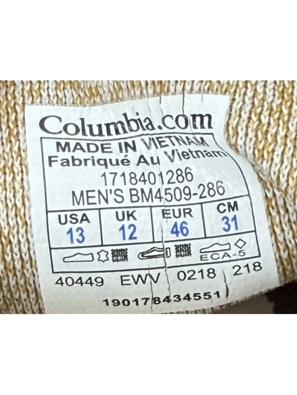 Columbia Men’s Super Bahama Vent PFG Boat Shoes Elk/Curry Brown Size 13